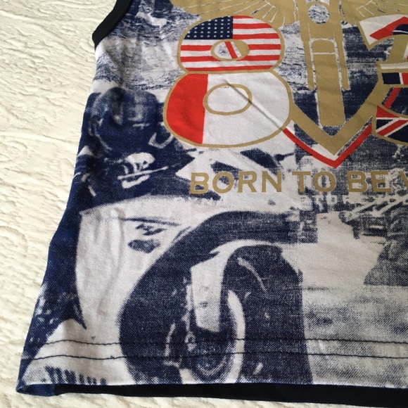 3T (5/$20) Motorcycle-Theme Tank Top - Picture 4 of 6